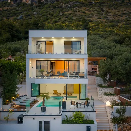 Luna Mare Mit Pool Und Sauna Vila Podaca