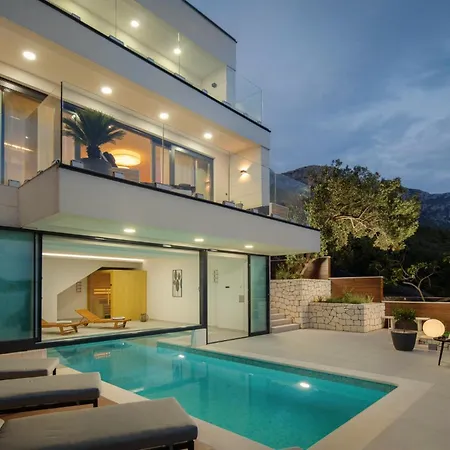 Luna Mare Mit Pool Und Sauna Vila Podaca