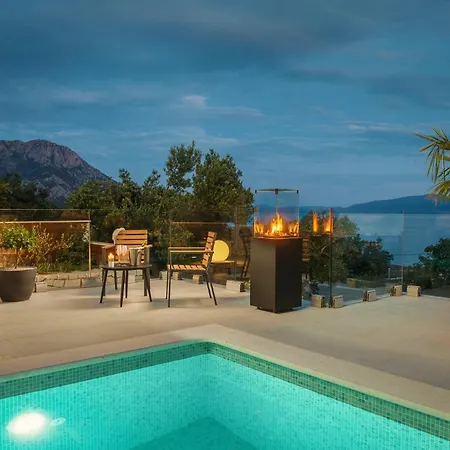 Luna Mare Mit Pool Und Sauna Vila Podaca
