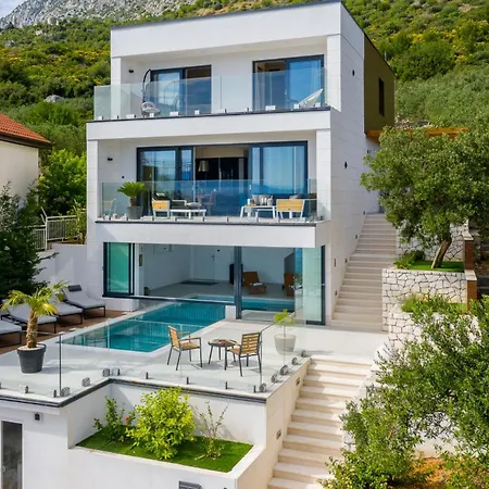 Luna Mare Mit Pool Und Sauna Vila Podaca